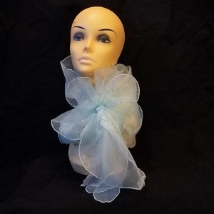 Organza Pull Thru Shawl